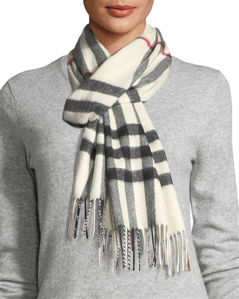 burberry wool scarf white|where to buy Burberry scarf.